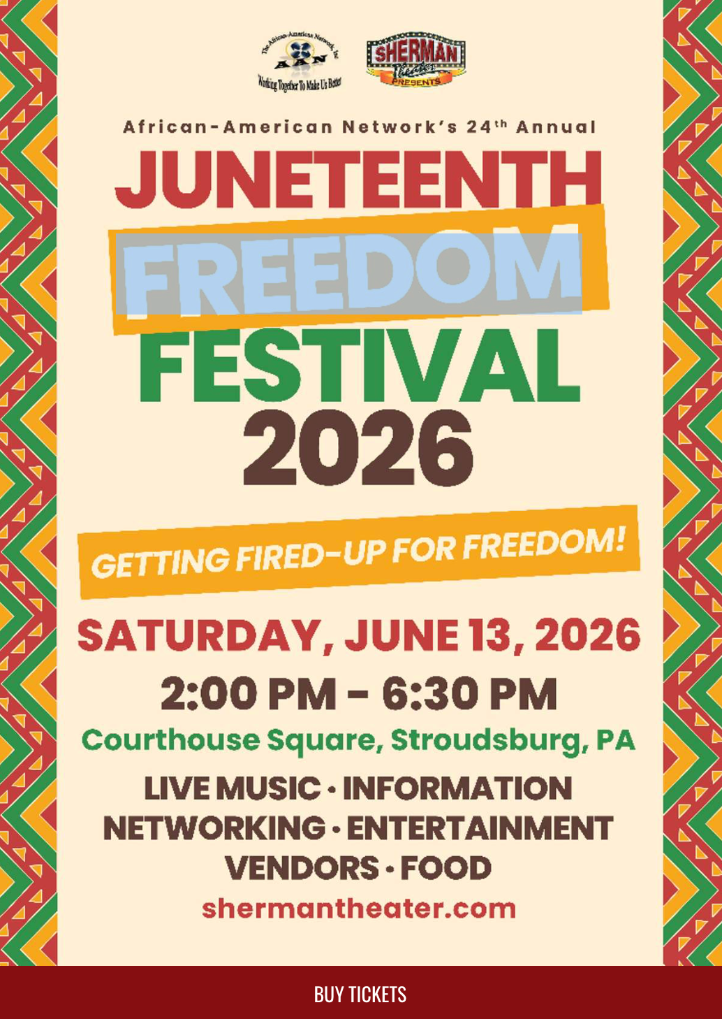Juneteenth Freedom Festival 2026