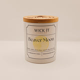 Beaver Moon (November) | 9oz Soy Candle