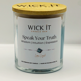 Speak Your Truth | Lapis Lazuli | 9oz Soy Candle