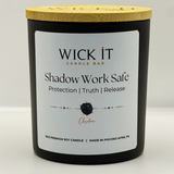Shadow Work Safe | Obsidian | 9oz Soy Candle